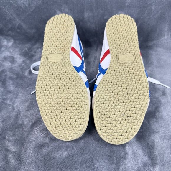 ASICS Onitsuka Tiger Mexico 66 Red White Blue Shoes US Size 8.5 EU Size 39.5 - Picture 4 of 8